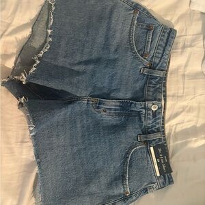 Abercrombie & Fitch Blue Denim Shorts